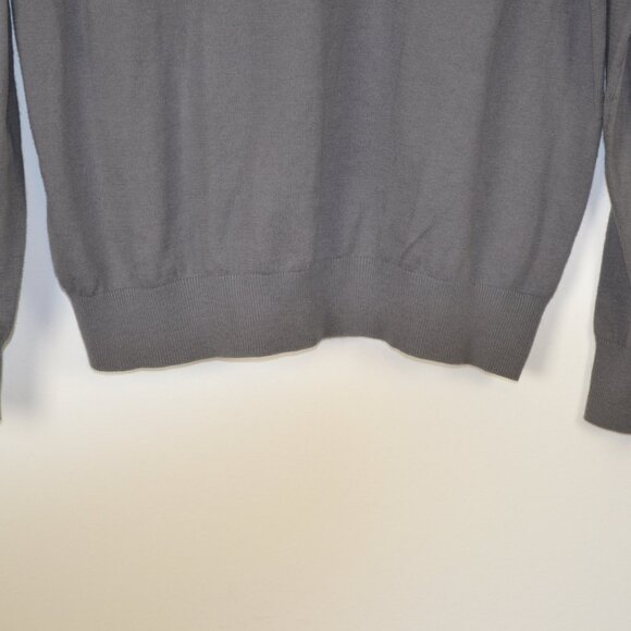 Combatant Gentlemen Mens L Cashmere Cotton Crew Neck Pullover Stretch Sweater - Picture 5 of 7